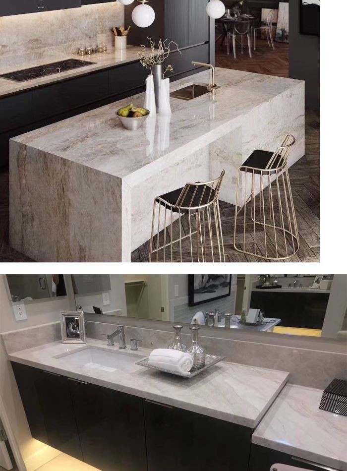 Бразил Тај Махал кварцит полиране плоче