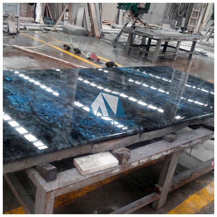 اللابرادوريت الأزرق الغرانيت كونترتوب