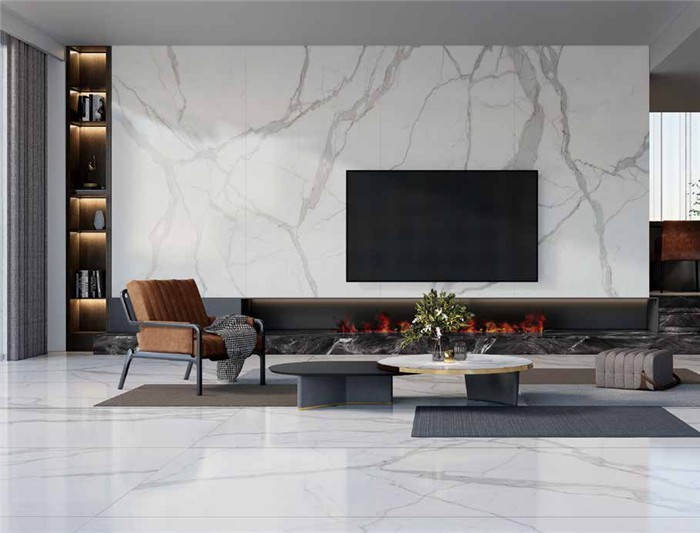 Calacatta Sinterlenmiş Taş