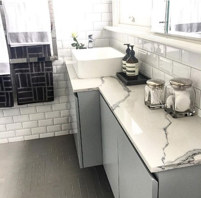 البلاط الرخامي المركب من الألومنيوم Calacatta