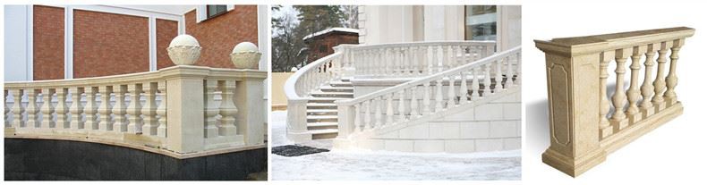 نرده سنگ مرمر طبیعی