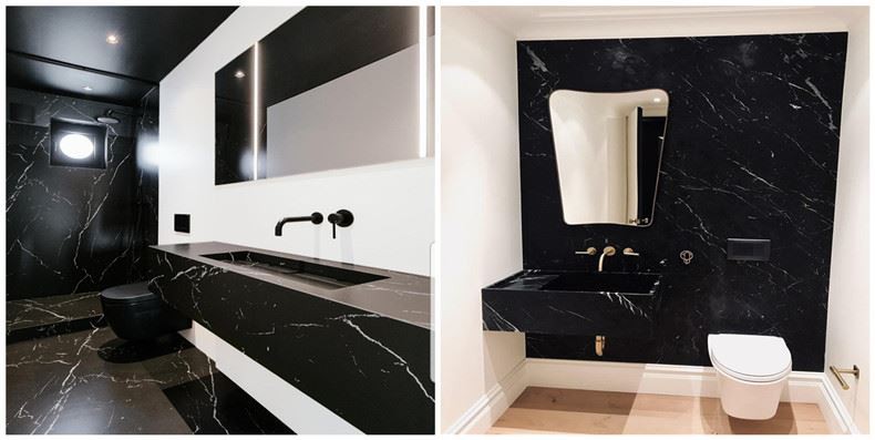 Nero Marquina Mermer Plakalar