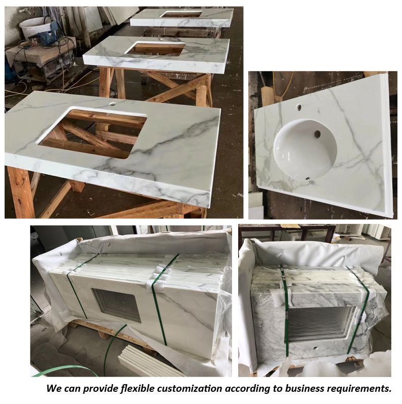 Цалацатта Вхите Нано Стоне Цоунтертопс