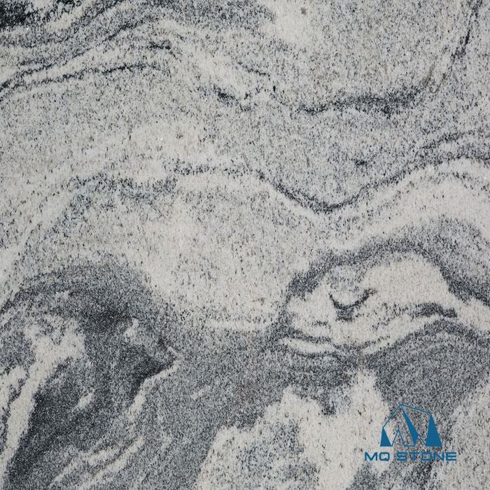 インド産ビスカウント・ホワイト御影石スラブ