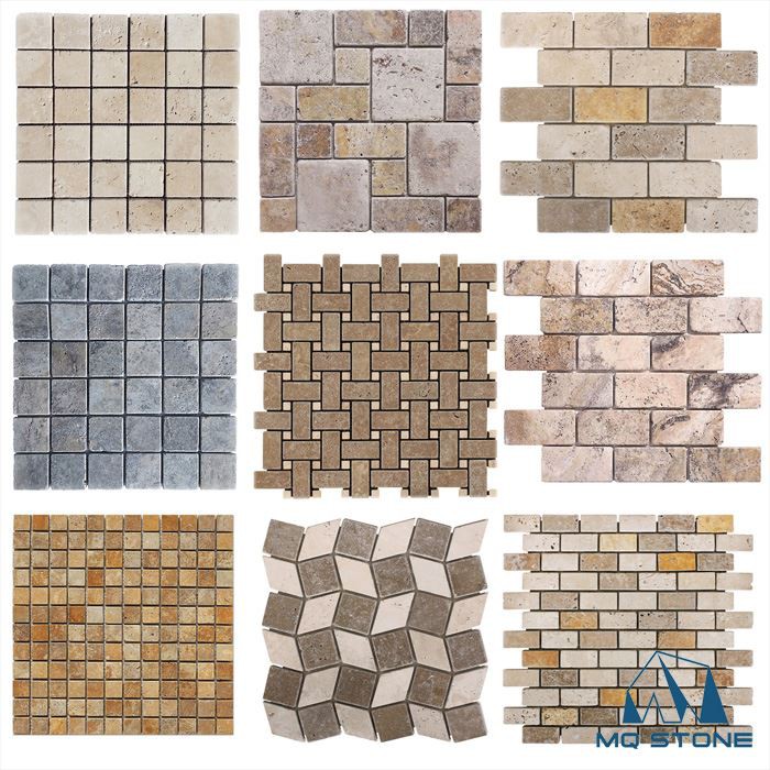 Eskitme Traverten Mozaik Karolar