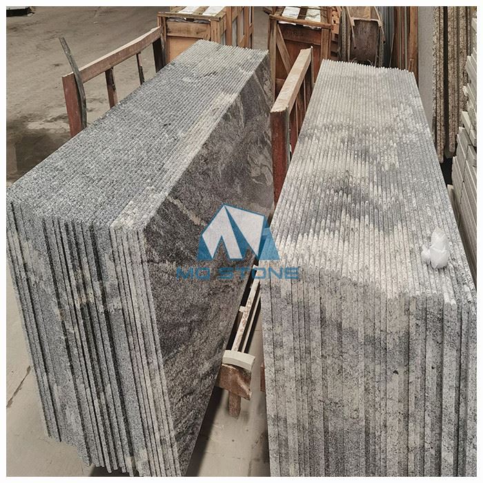 자작 화이트 화강암 주방 조리대