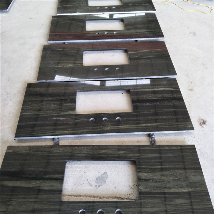 میز گرانیت قهوه ای تیره