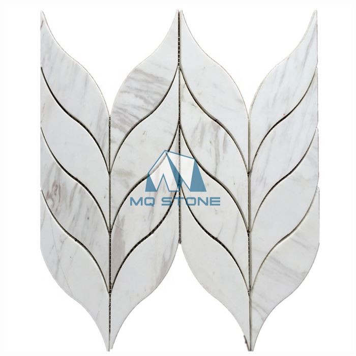 کاشی های موزاییکی طرح برگ مرمر Volakas