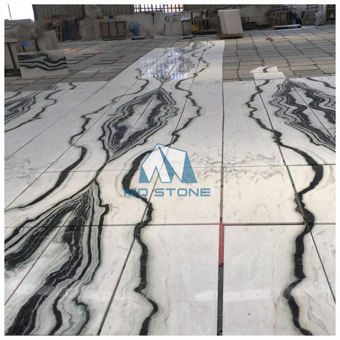 Panda White Marble Tile