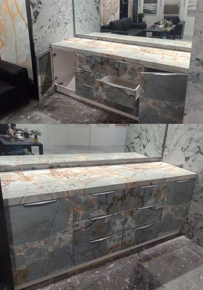 Кварцитовая плита Farfalla