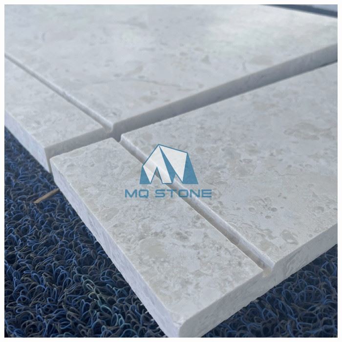 Бежевая мраморная плитка для лестниц Ottoman