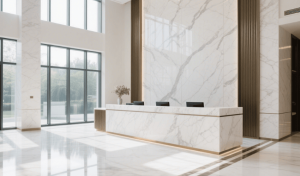 Calacatta Marble Slabs for Hotel lobbies