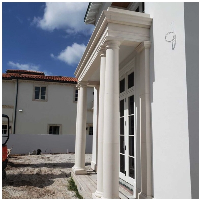 Limestone Villa Outdoor Wall Cladding Projects