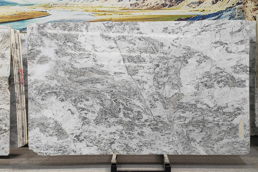 Purmori White Quartzite Raw Slabs