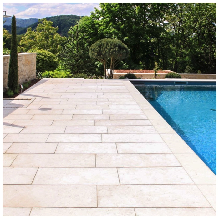 limestone pool deck tiles for villas
