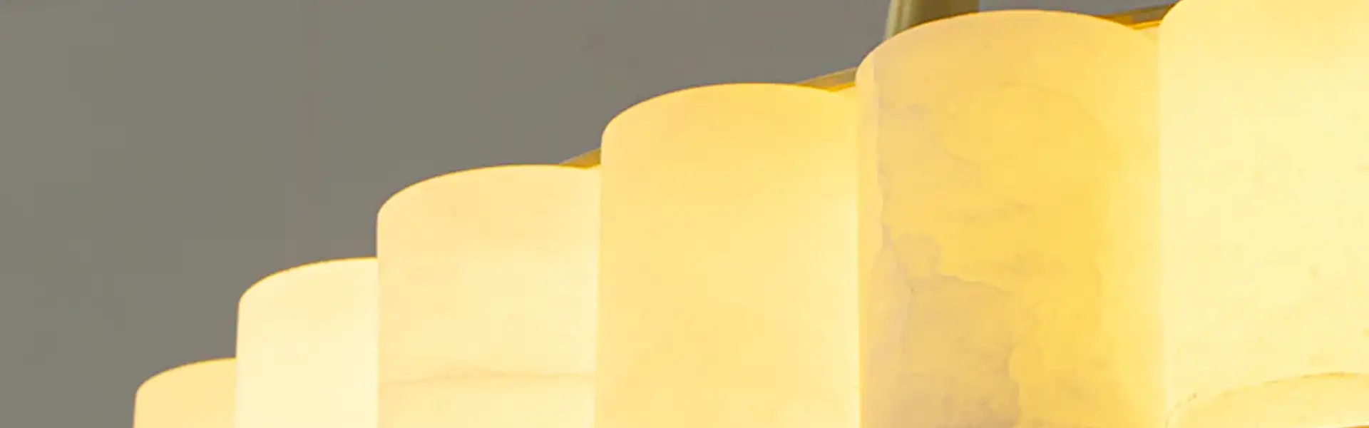 Alabaster Ring Pendant Lamps Collections