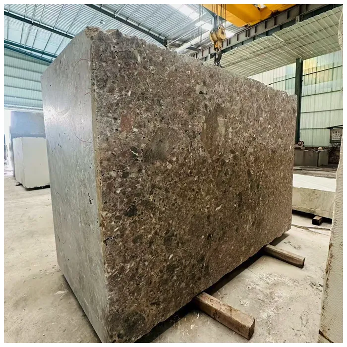 Ceppo Di Maron Brown Stone Blocks