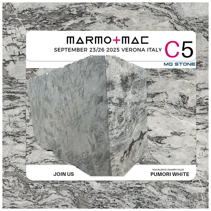 Pumori White Quartzite Marmo+Mac 2025 C5