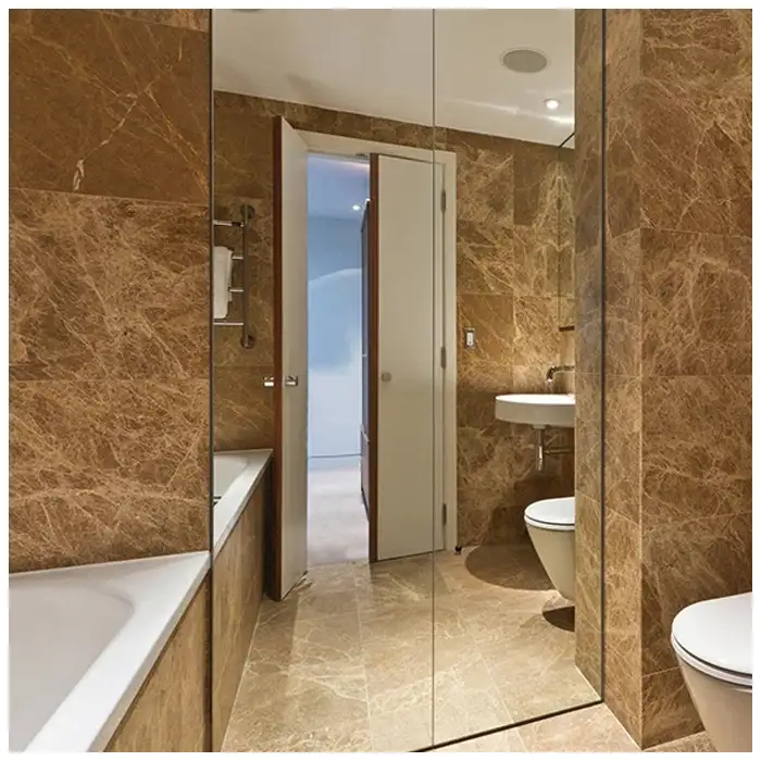 Emperador Light Marble Luxury Bathroom Projects