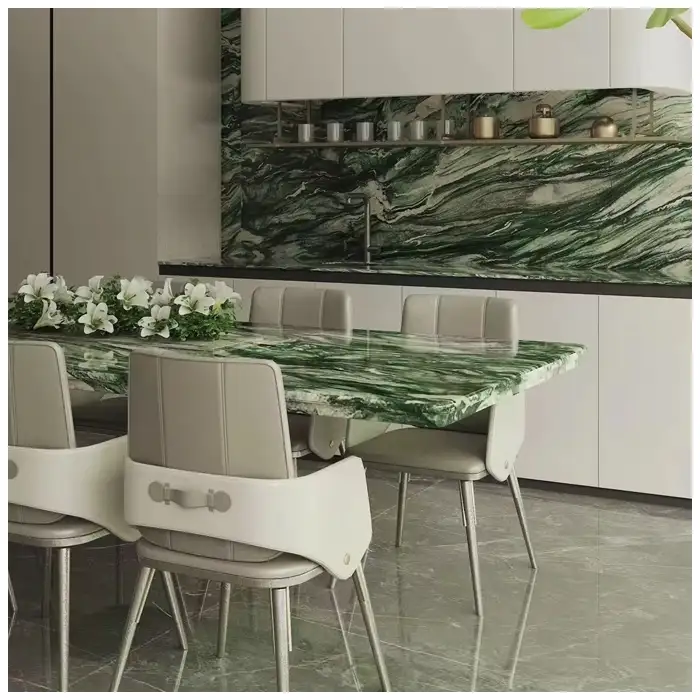 Green Lapponia Quartzite Tables Collections