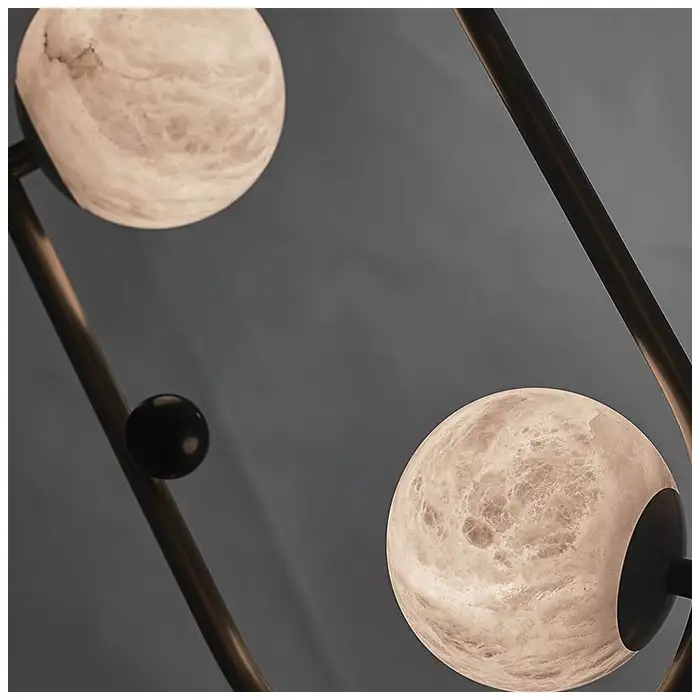 Sconce Copper Bedside Alabaster Lamps