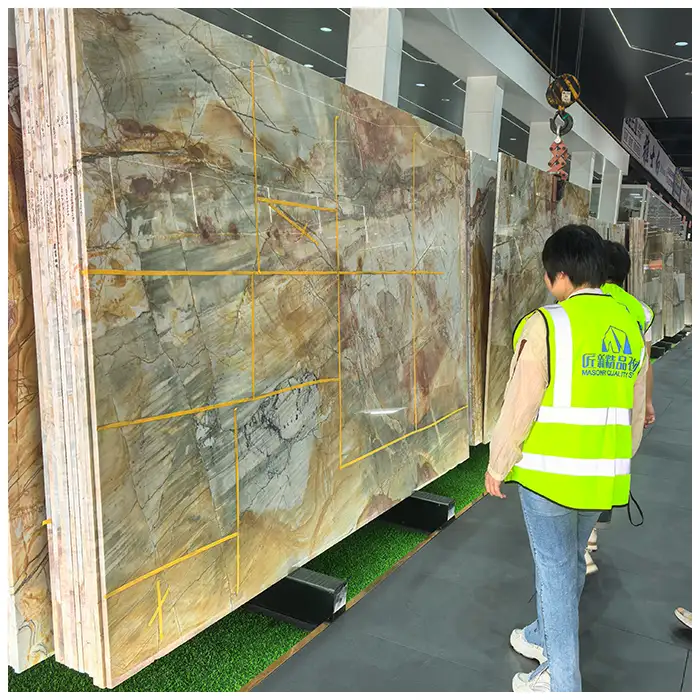 AQUA VULCAN QUARTZITE 20mm Slabs