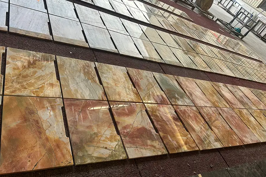 Aqua Vulcan Quartzite Polished Nightstand Table Tops