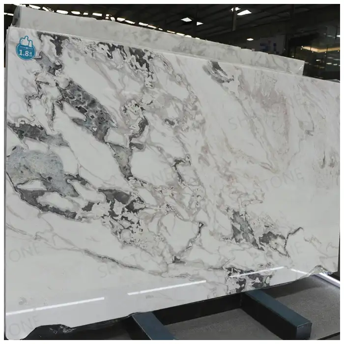 Oyster White Marble Polished Slabs
