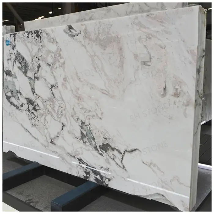 Oyster White Marble Slabs