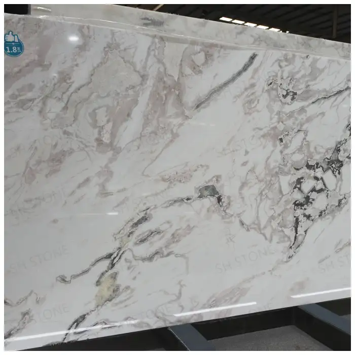 Oyster White Marble Slabs
