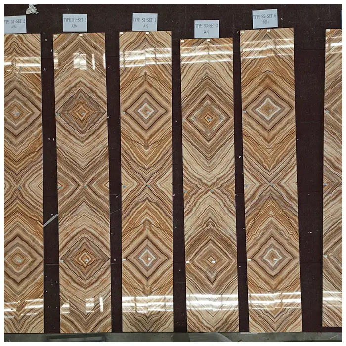 Tiger Brown Onyx Tiles