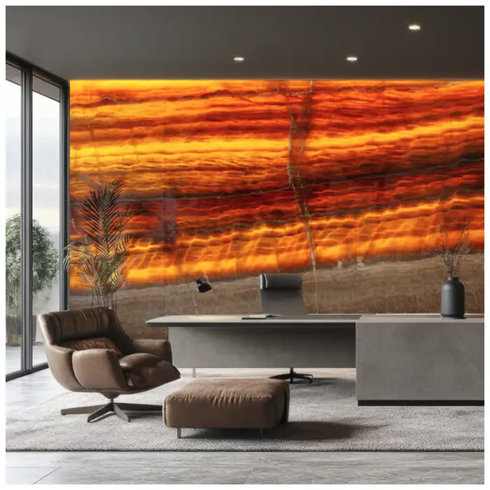 Natural-Onyx-Backlit-Wall-Designs-in-office-room