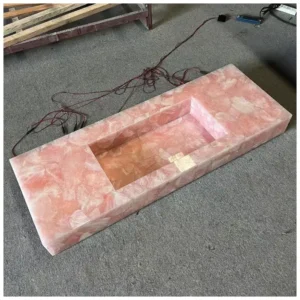 Pink-Cristallo-Quartzite-Wall-Hanging-Wasbasins