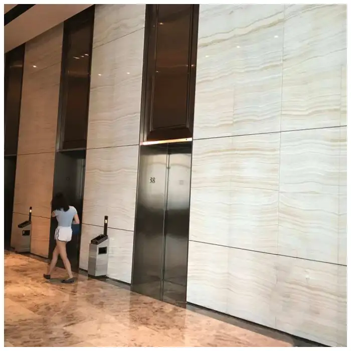 Bianco Vanilla Onyx Hotel Lobby Wall Projects