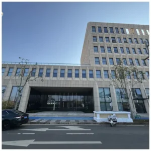 Oriental White Travertine-Wuhan Optics Valley AI Industrial Park