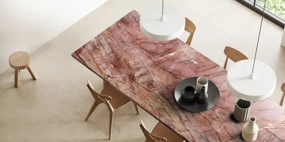 Pink-Cosmopolitan-Quartzite-Luxury-Dining-Tables