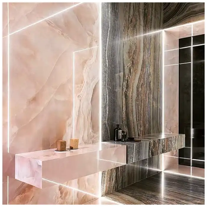 Rose-Pink-Onyx-Luxury-Bathroom-Decoration