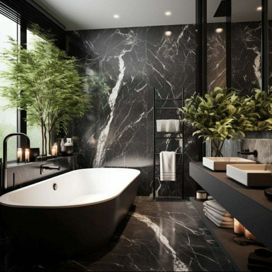 Black Marble for Bathroom