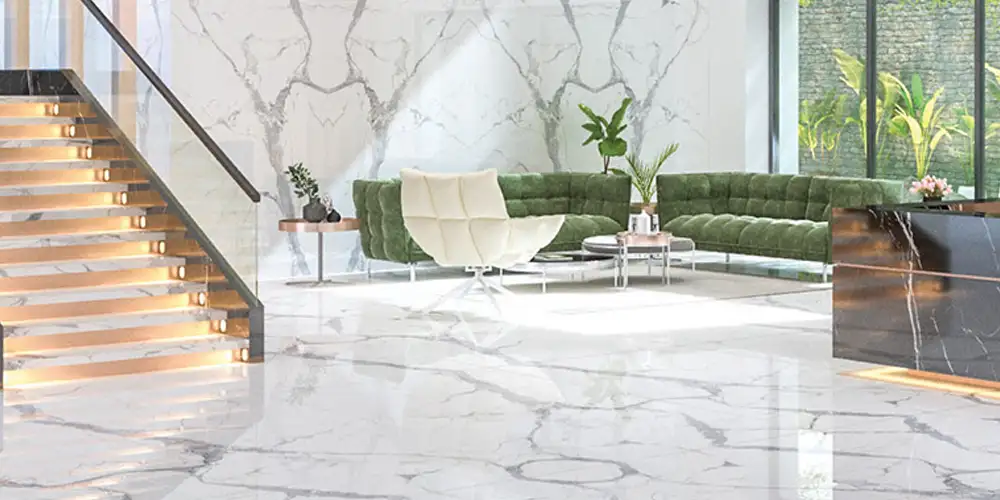 Calacatta-Marble-Effect-Sintered-Stone-Floor-and-Wall-in-Villas-Designs