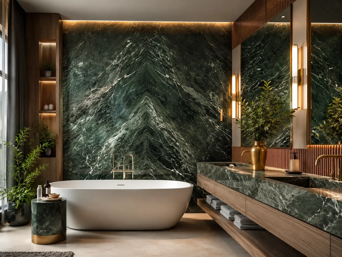Green Marble Design 