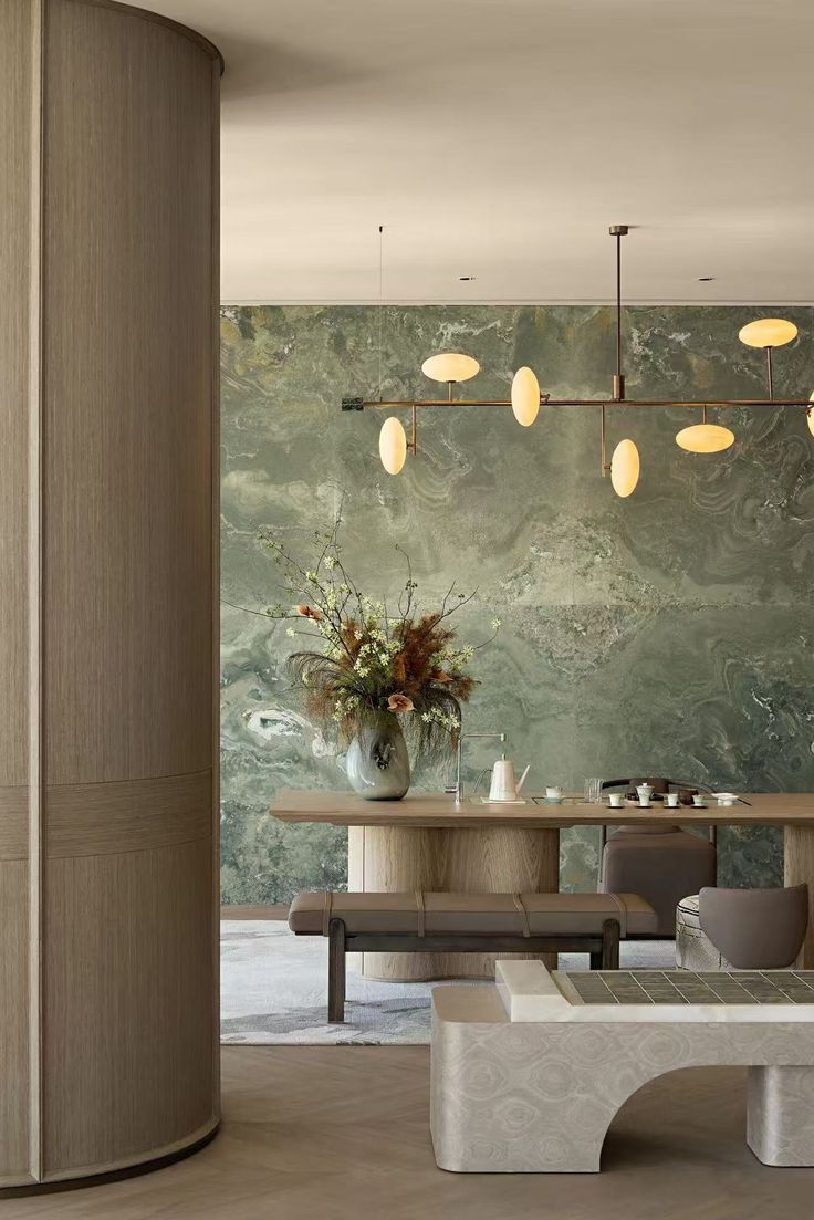 Green Marble in Hospitality 