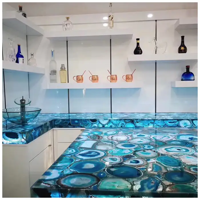 Backlit-Blue-Agate-Semi-Precious-Gemstone-Countertops-Designs