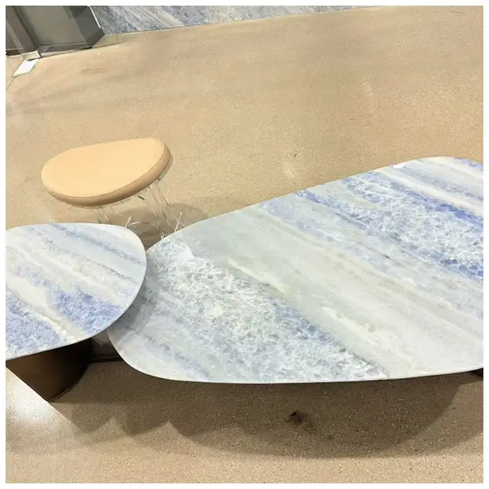 Calcite-Blue-Marble-Side-Tables-Designs