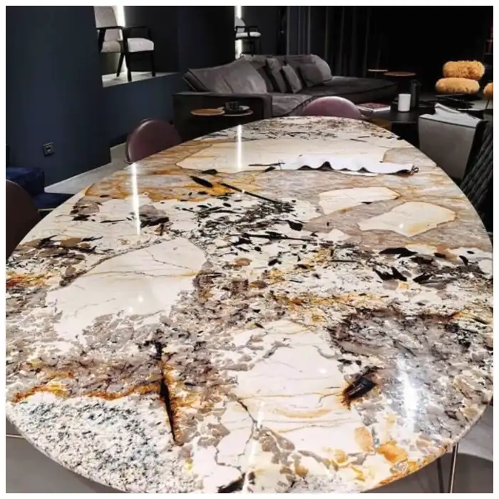 Patagonia-Quartzite-Oval-Dining-Tables-For-Houses
