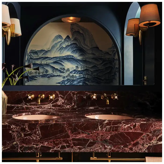 Rosso-Levanto-Dark-Red-Marble-Vanity-Tops-in-Mansions