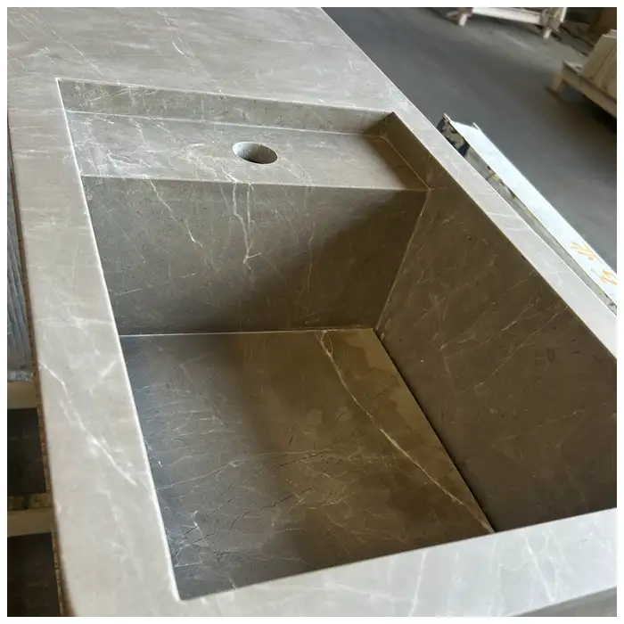 Savana-Gray-Marble-Floor-Standing-Cabinet-Sinks Savana-Gray-Marble-Floor-Standing-Cabinet-Sinks