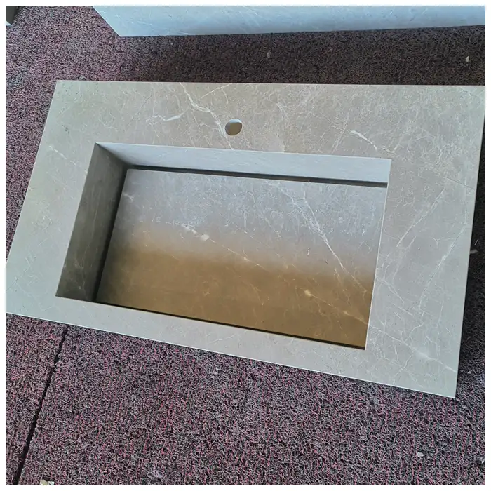 Tundra-Grey-Marble-Integrated-Flaoting-Vanity-Sinks Tundra-Grey-Marble-Integrated-Flaoting-Vanity-Sinks