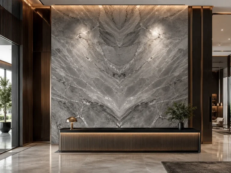 Grey Marble Slabs Applications