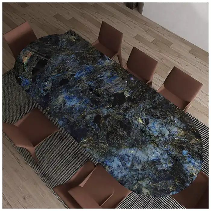 Labradorite-Table-Top-Flash-Slab-Orientation-Edge-Design-Base-Support-and-Lighting