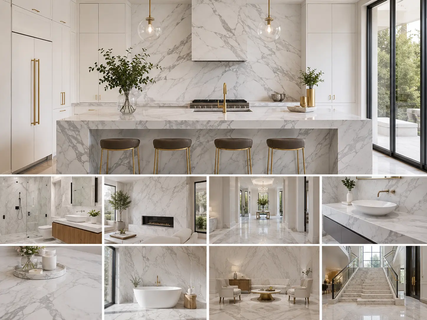 White marble varieties